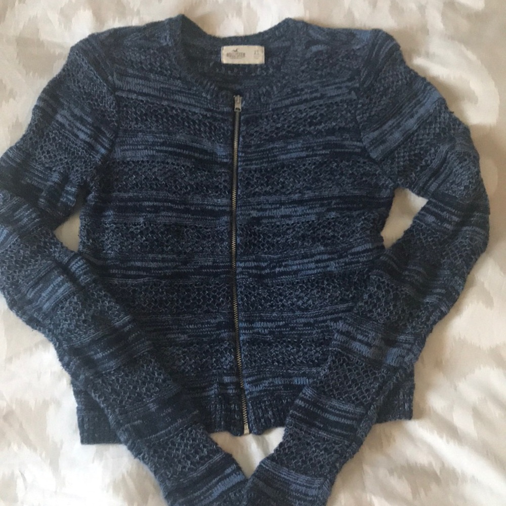 Hollister Zip Up Sweater
